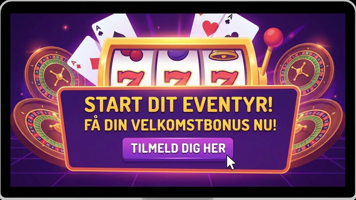 Tilmeld dig med bonus